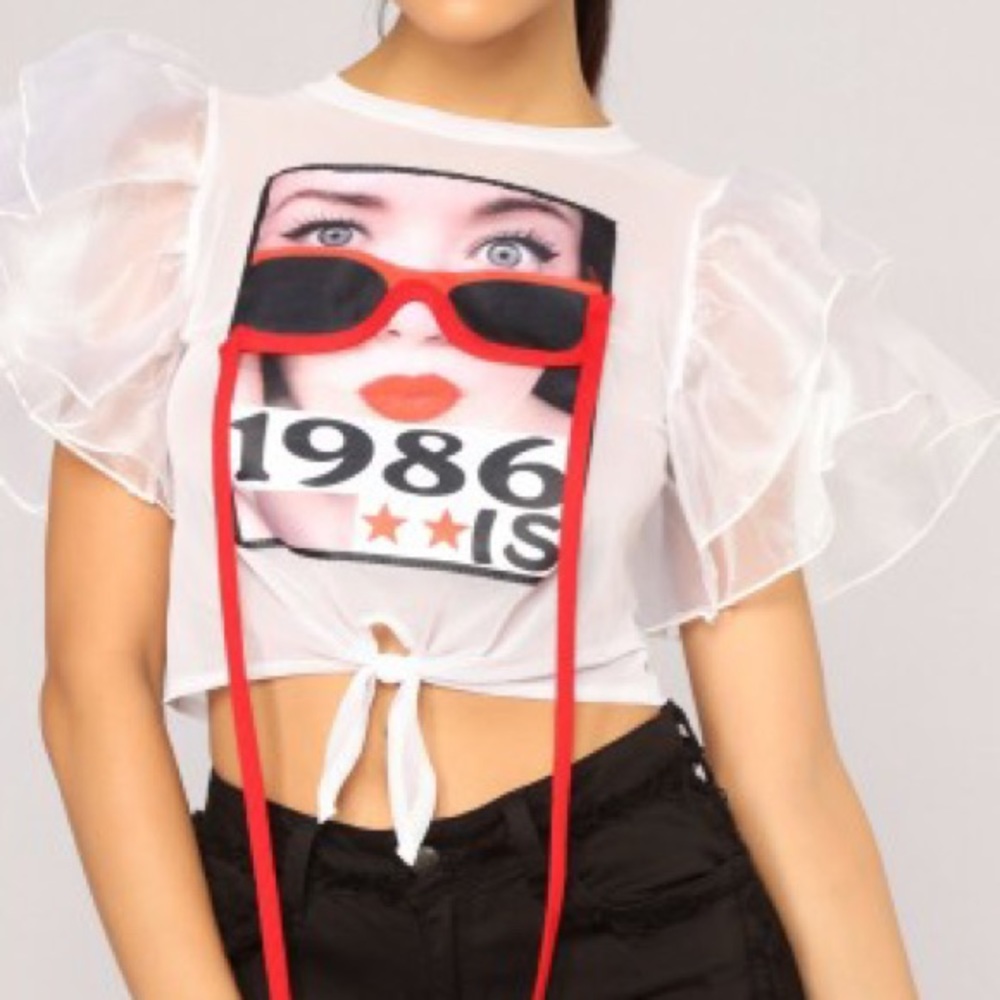 Fashionista Mesh Top ❤️